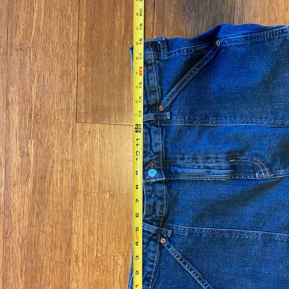 16T OLD NAVY Classic Blue High-Waisted OG Straight Utility Jeans - Picture 12 of 12